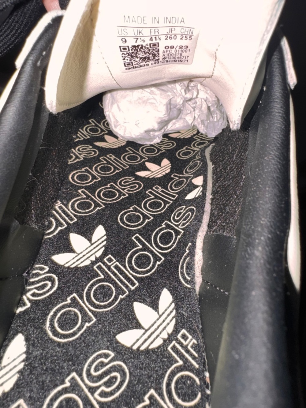 Adidas Sambas OG Cream/Black - Picture 5 of 6